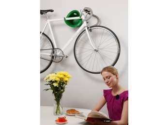 Cycloc Solo - držák na zeď - bílá